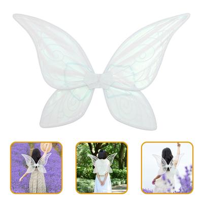 Butterfly Wing Decorative Fairy Wing Ornament Light Costume Prop Cosplay Party Photo Prop Gauze Material Lightweight