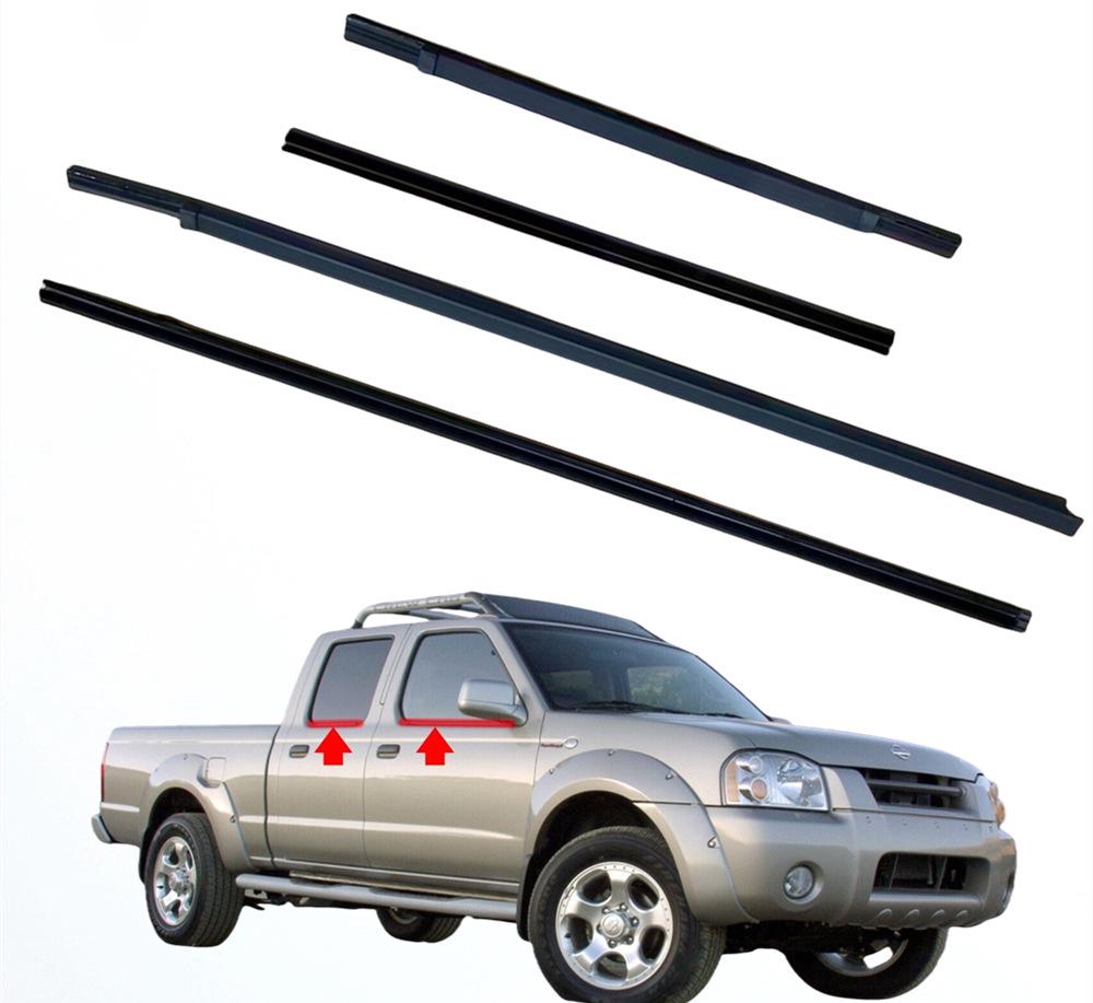 Exterior Window Trim Molding for Nissan D22 Frontier Navara 1997-2004