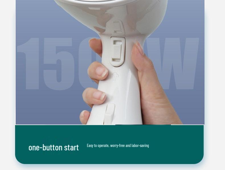 Portable Handheld Garment Steamer and Ironing Machine: Large Steam Brush for Travel and Home Use