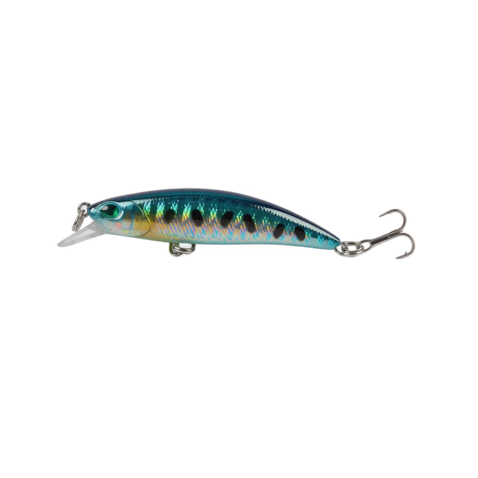 

6 5cm 4 2g Sinking Minnow Fishing Lure with Treble Hooks for Bass Pike Perch Fishing Tackle one size