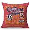 1986S Vintage Motorcycle Style Cushion Cover Letter Poster Cool Punk Cartoon Decorative Linen Car Sofa Throw Pillow Case Cojines