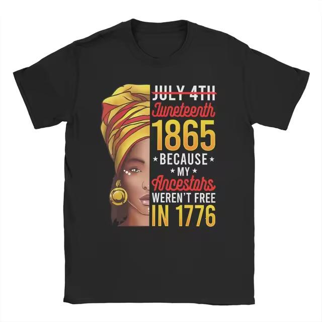 Cross-border European and American Trend Festival Graphic T-shirt Men's and Women's Clothing T-shirt Black I Am Monthly, Men's Short-sleeved T-shirt