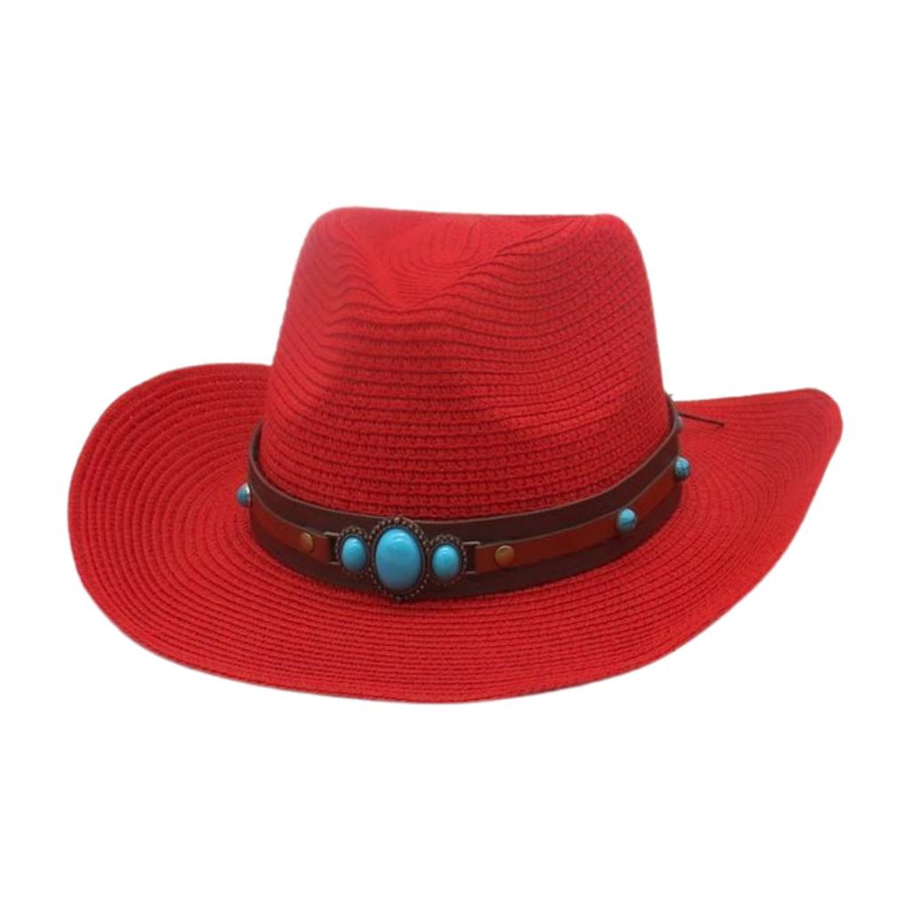 Straw Travel Beach Cowboy Hat Celebrity Style Straw Hat Grassland Advanced Sense Sun Hat