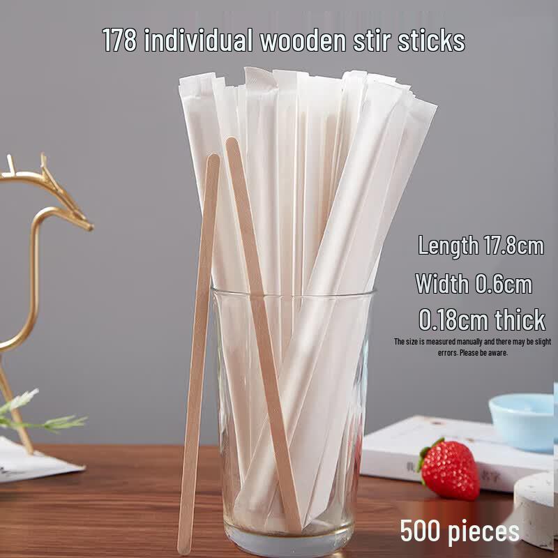 FATTBAO Disposable Wooden Stirring Sticks