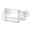 LEC Stainless Steel Slim Suction Cup Toothbrush Holder Toothbrush Stand