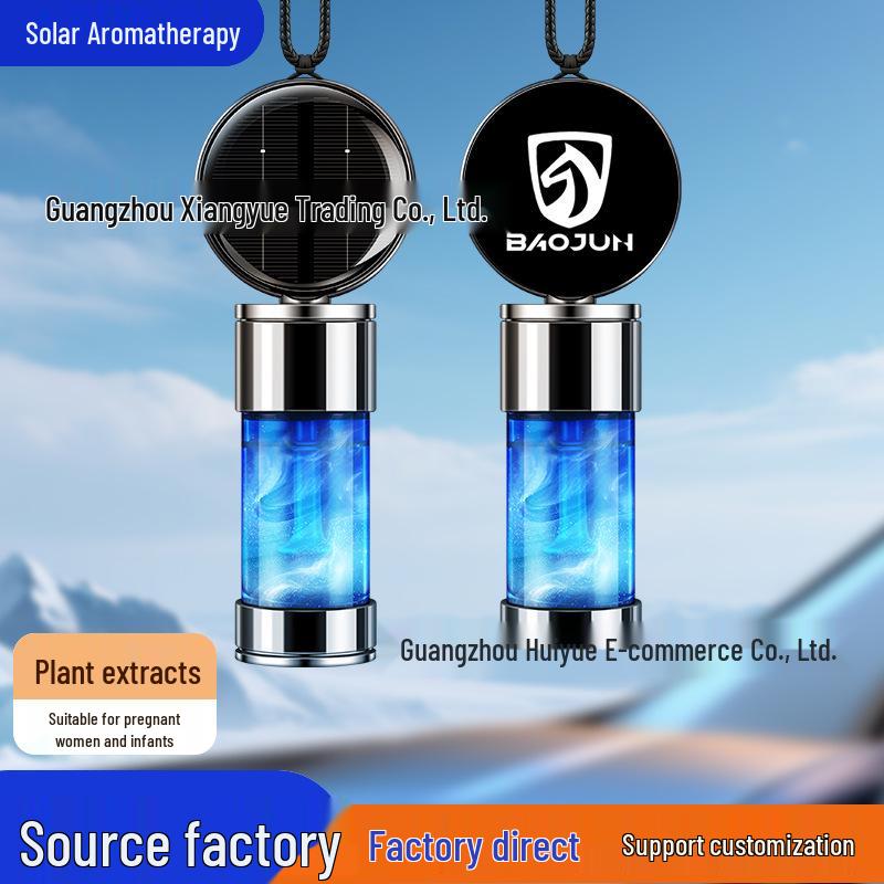 

Baojun Car Solar-Powered Aromatherapy Rearview Mirror Perfume Holder. Ocean
