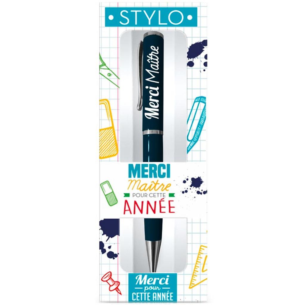 Les Trésors De Lily [A3351] - 'Maitre' tasarımcı kalem mavi (Teşekkürler Usta) - 14 cm