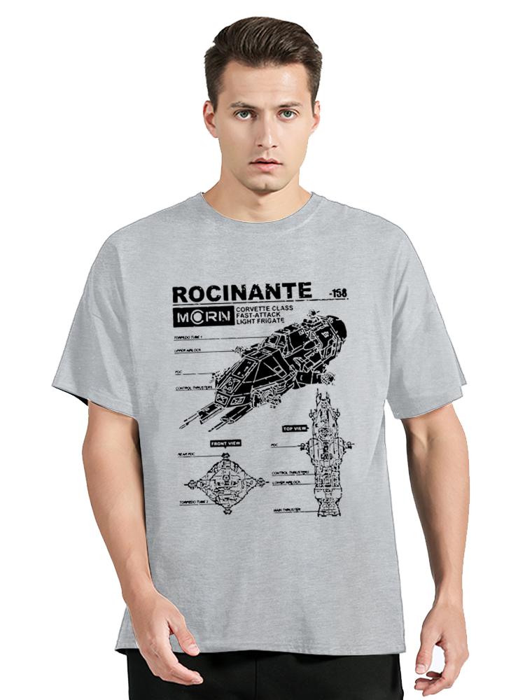 Rocinante Specs The Expanse Mens women T Shirt Mcrn Fashion TShirt Cotton Clothing Oversized Graphic Tees Funny Tops