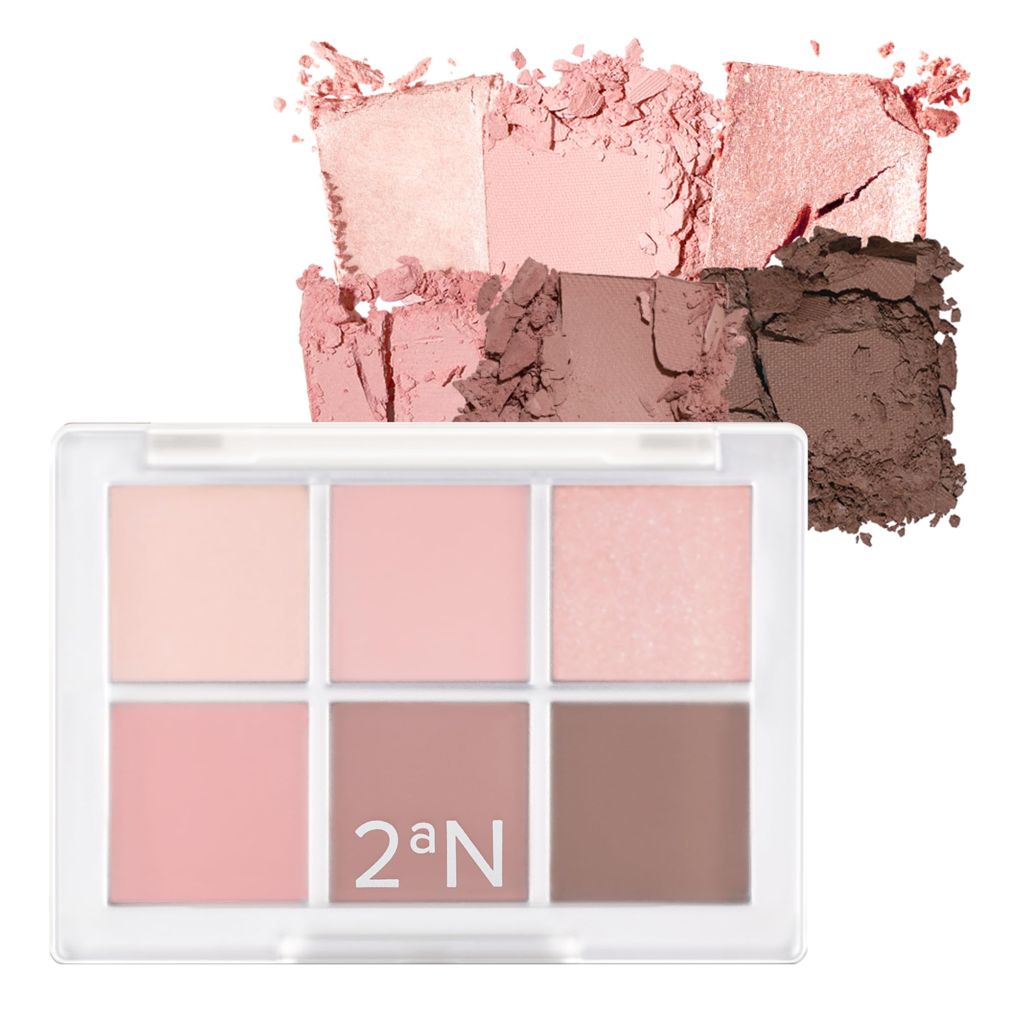 [LIPS Award Winner][2aN Official][Old Packaging] Eyeshadow Palette BETTER ME EYE PALETTE 02 FAIRY Cool Summer SoftMute New Packaging Happy Makeup