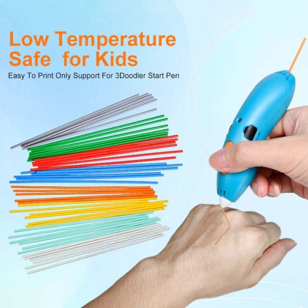 PCL Material 3D Pen Replace Refills Low Temperature 3D Printing Refill 3D Pen Accessories