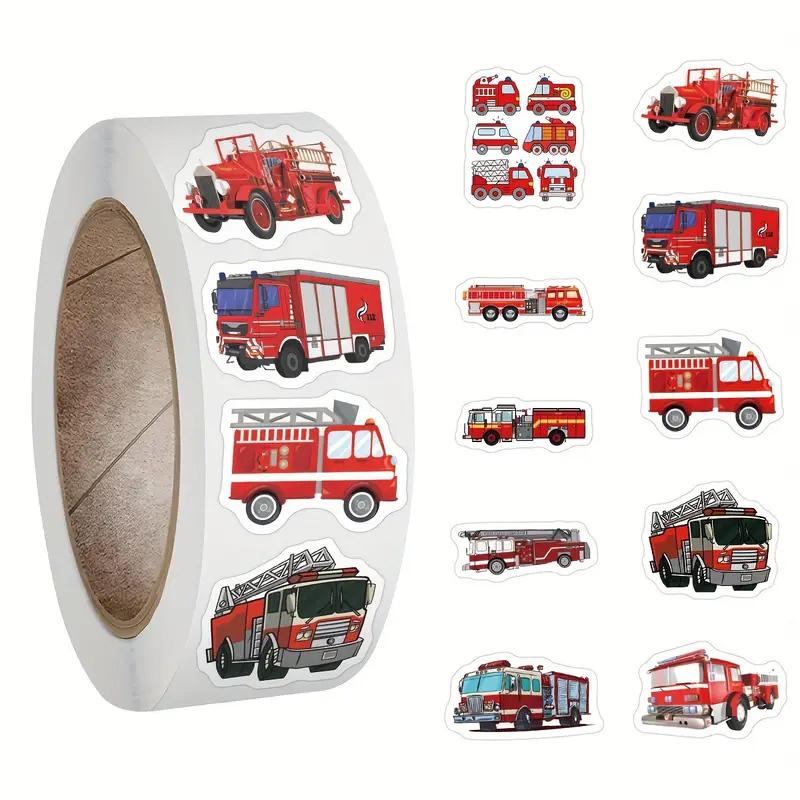 100-500Pcs First-Class Cute First-Class Fire Premium-Quality Hauler Stickers Premium-Quality Party Premium-Quality Christmas Top-Grade Gift