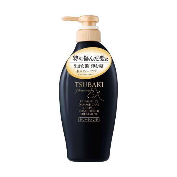 Fine to Day TSUBAKI Premium EX Soin Réparateur Après-Shampoing Traitement 450mL Recharge 300mL