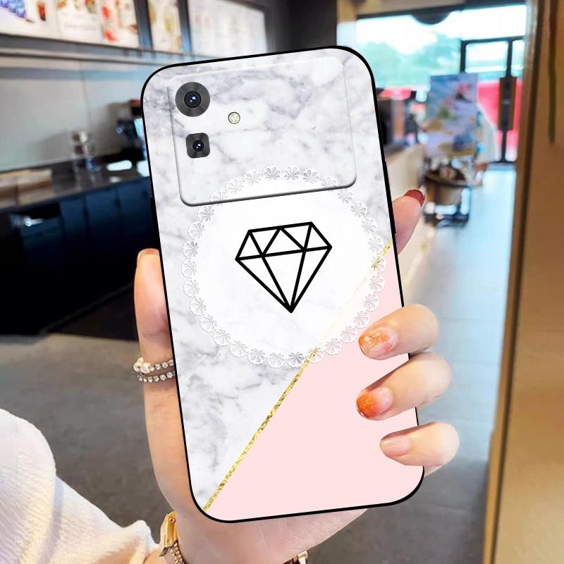 For Cubot Note 21 Case Cover Note21 Stylish Painted Silicone TPU Soft Funda For Cubot Note 21 Phone Cases shockproof Shell