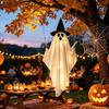 100 cm Halloween Decoratieve Geest Hangende Geest Decoratie met Feeënlampjes
