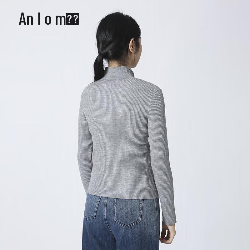 Yanu Women's Zipper Knitted Cardigan