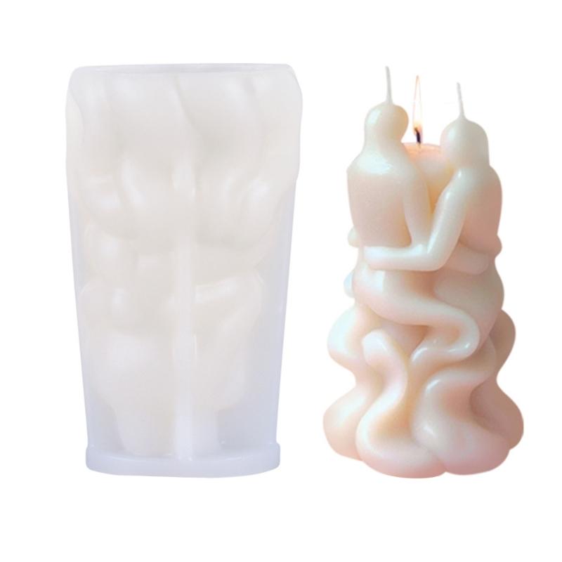 Silicone Crafts Moulds Reusable Castings Epoxy Moulds 3D Candle Making Delicate Silicone DIY 3D Handicrafts Cute Molds
