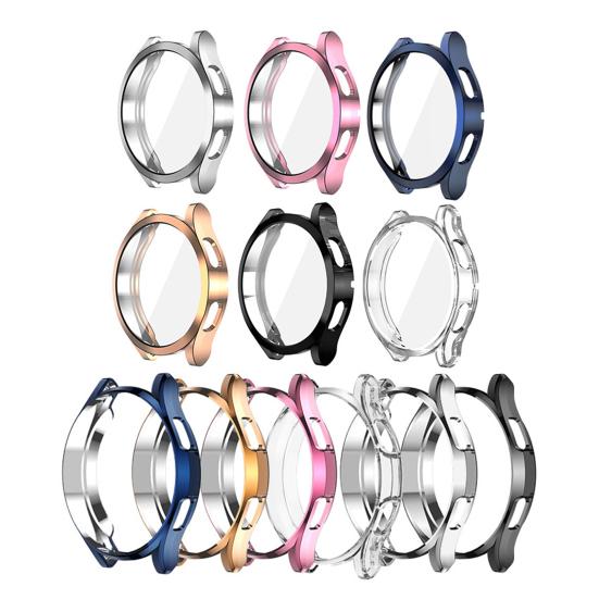 Protective Frame Thickened Design Sweat-proof TPU 40/42/44/46mm Waterproof Watch Protector Shell for Samsung Galaxy Watch 4/4 Classic
