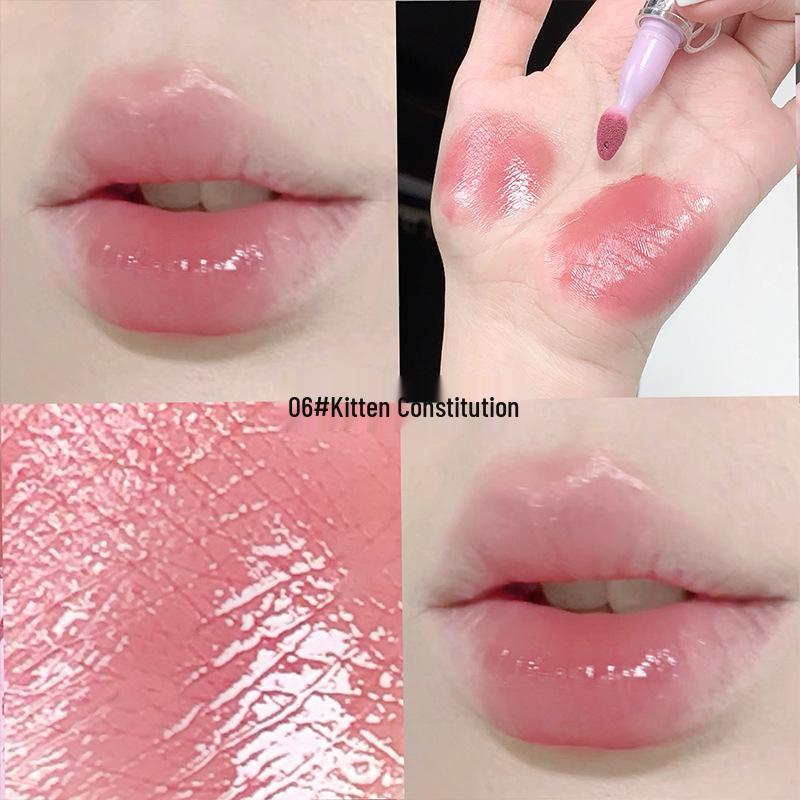 

Gege Bear Hydrating Lip Gloss Set: Moisturizing, Mirror Finish, Plumping, Long-Lasting, Colorful Cosmetics Gift.