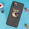 German Shepherd Dog Cartoon Phone Case For iPhone 17 Air 13 16 15 11 12 14 Pro Max 13 12 mini 15 16 Plus 16e Cover Funda