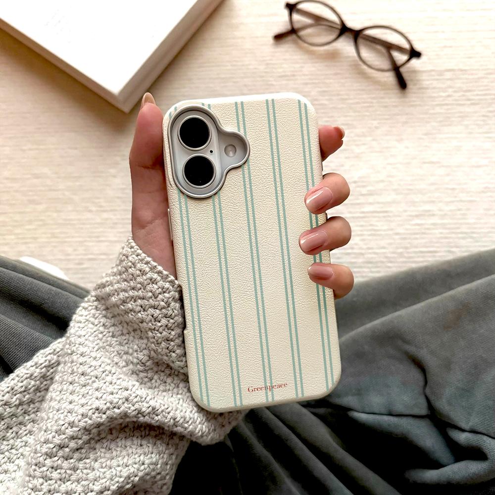 Green Line Luxury Soft Phone Case For Xiaomi Redmi Note 14 13 12 11 10 Pro 4G 5G Global For Redmi 12 13C 14C 15C 5G 13 14 Funda