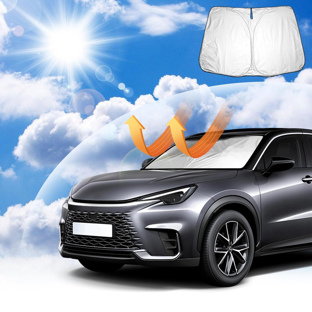 Coleya Sunshade for New Lexus LBX Front Car Window UV Heatstroke Car Folding Sun Car Interior Specific to Your Vehicle (10 Series, MAYH1#, 2023.12~) -