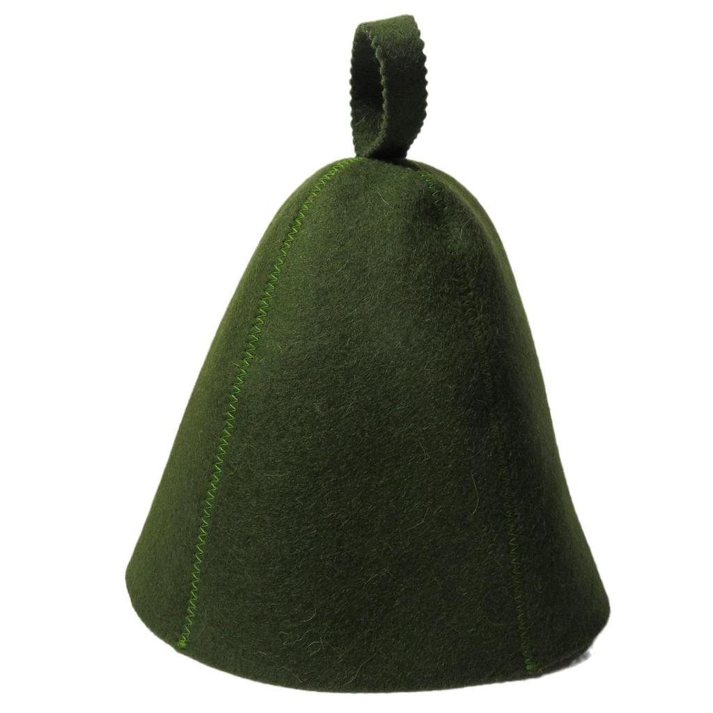 Vibrant Wool Sauna Hat: Heat Insulation & Water Absorption for Drying Hair