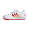 (PS) Hoops 2.0 'White Pink' Kids' FW7615