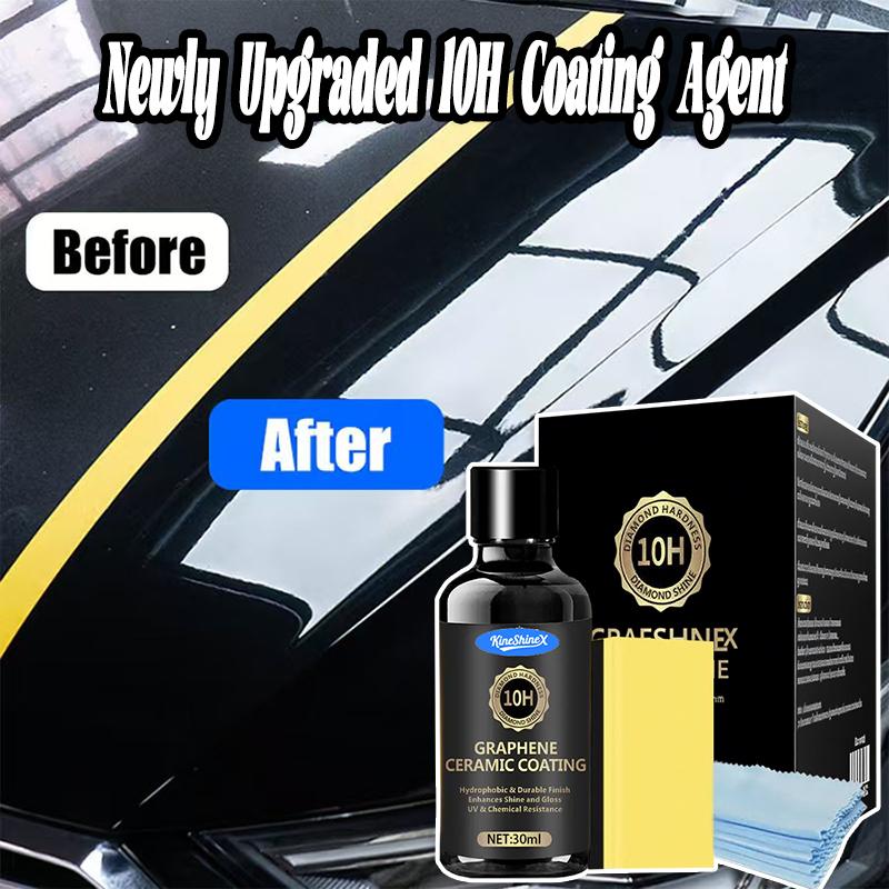 QC19 Car Coating 10H Nano Graphen Ceramic Coating High Glossy Anti Scratch for Car Body Protection Glass Coating Water Repellent