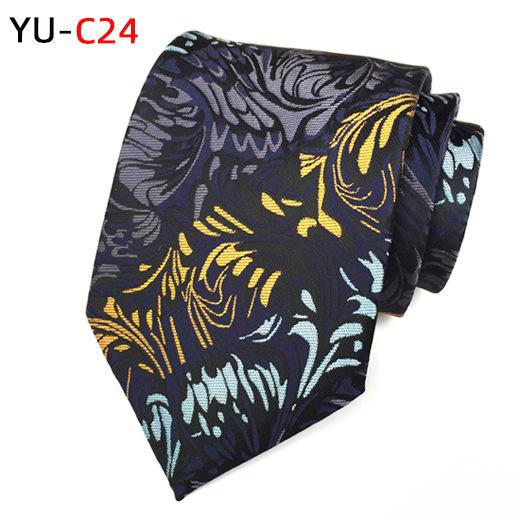 Large Waist Polyester Jacquard Men'S Tie, Wedding Tie