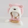 Thick Moving Ear Earflap Hat Squeaky Design Plush Winter Hat Fun Cartoon Animal Hat  Aged 4-7 Years