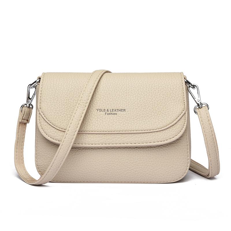 Women's bag new fashionable small square bag simple middle-aged mother travel messenger bag large capacity bag