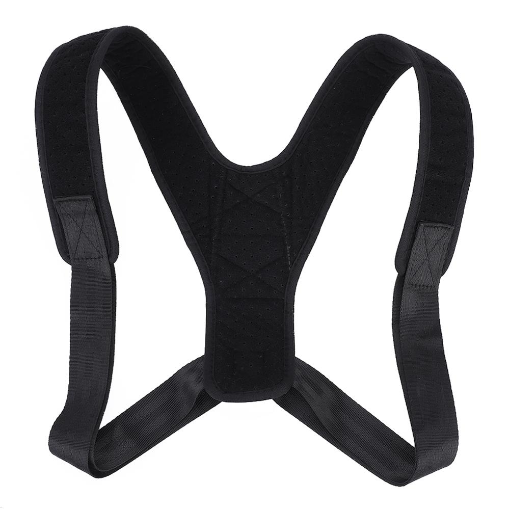 Durable Nylon Posture Corrector Women Men Shoulder Support Brace with Hook & Loop