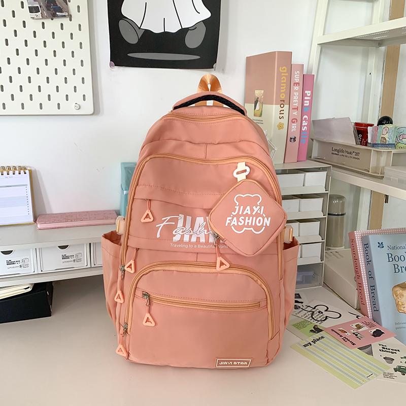 Школьный рюкзак с буквенным принтом — фото 10