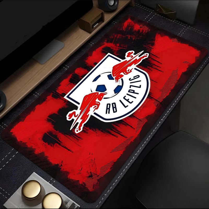 Rb FootballCrest Design Mouse Pad, Rubber Base, Mouse Pad for Gamers and Office Use, Gaming Desk , Easy To Clean Mat Christmas fan gifts