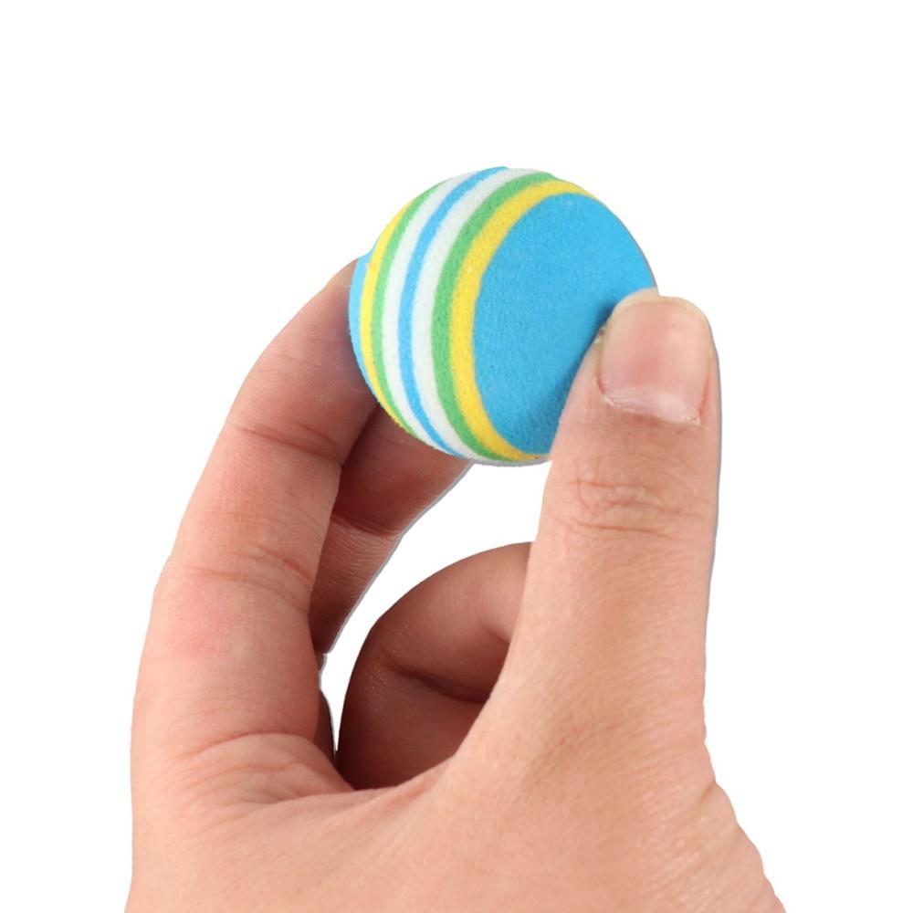 Bite Funny Dog Cat Play Gifts Pet Product Rainbow Ball Chew Ball Interactive Ball Pet Toys