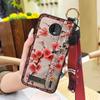 Ring Phone Holder Phone Case For MOTO Z4 Play For Mom Elderly Lady Lanyard Anti-knock Anti-dust Soft Case Dirt-resistant