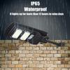 120W/240W/360W 7000K LED Solar Panel Street Light with Remote Control Radar PIR Motion Sensor Wall Area Security Lamp