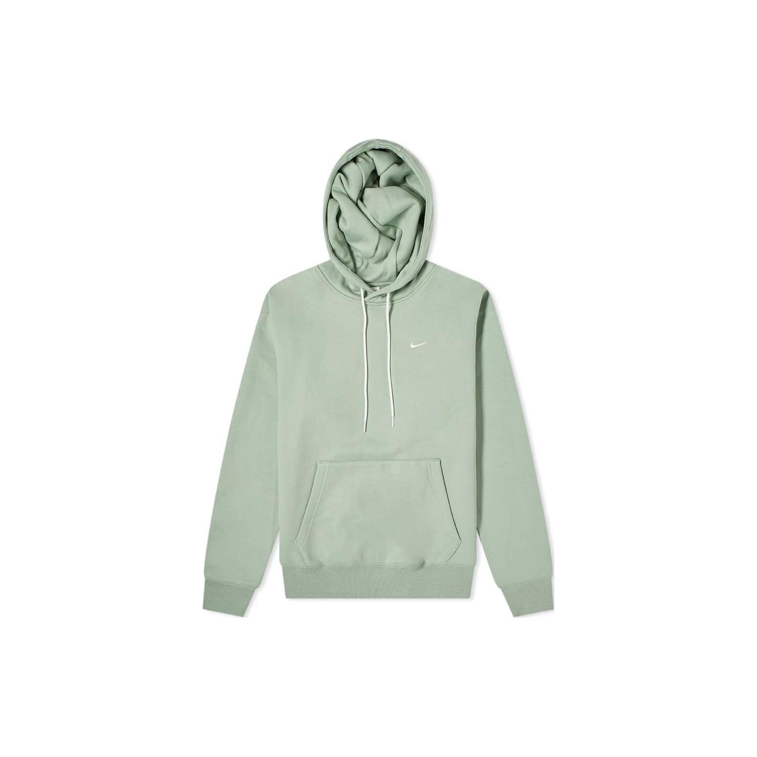 Nike NRG Solo Swoosh Fleece Hoodie  Sage green  Men s CV0552-006 L