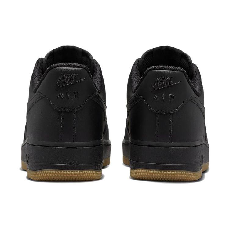 New Nike Air Force 1 Low '07 Black Gum 2022 DZ4404-001