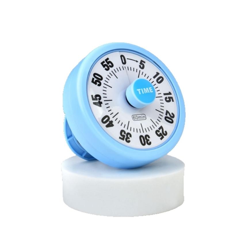Easy Operation Rotary Timer For Cooking Study Exercise Time Management Tool Countdowns Alarm Clock for Kitchen