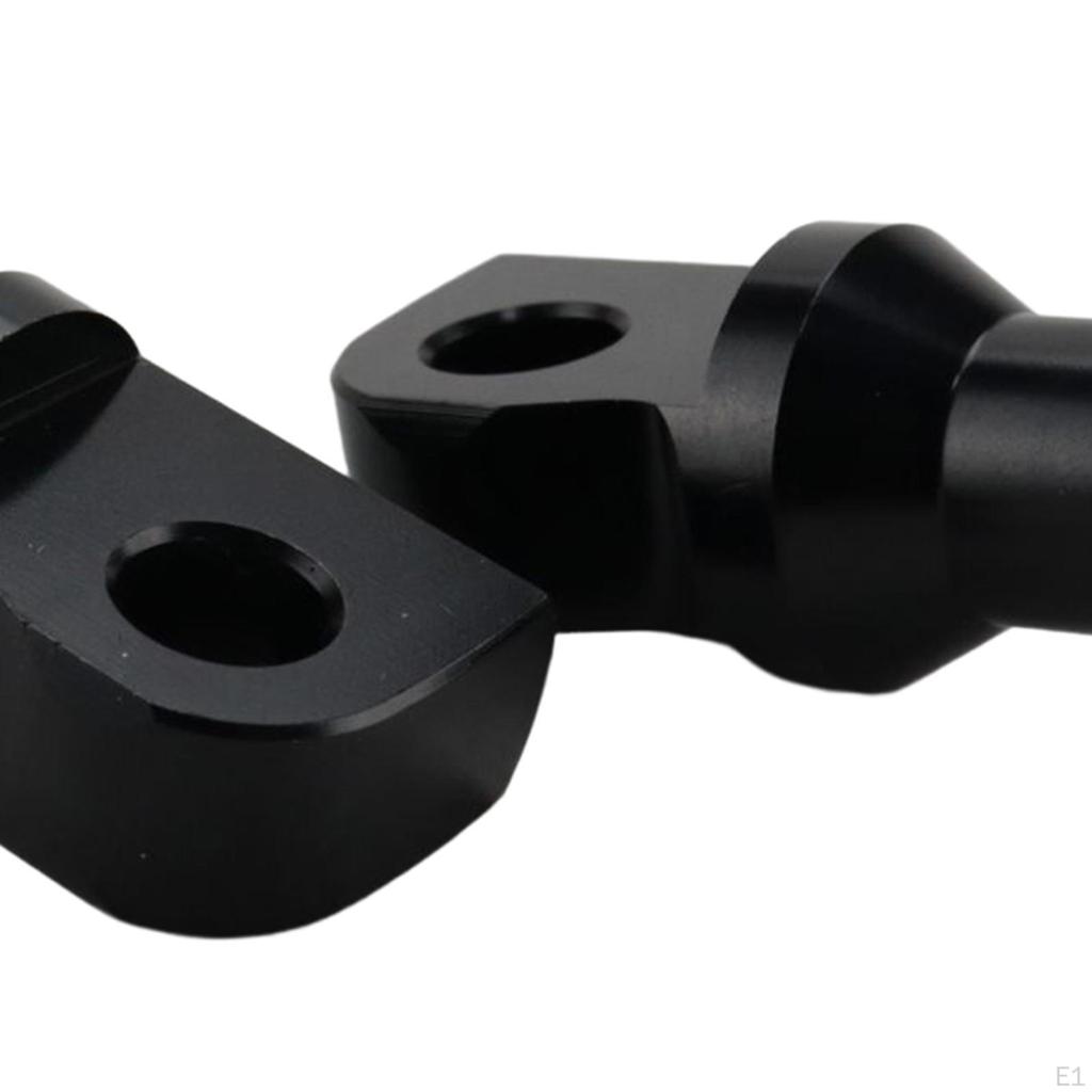 2 Pack Footpeg Mounting Bolt Adapter for Male Pegs