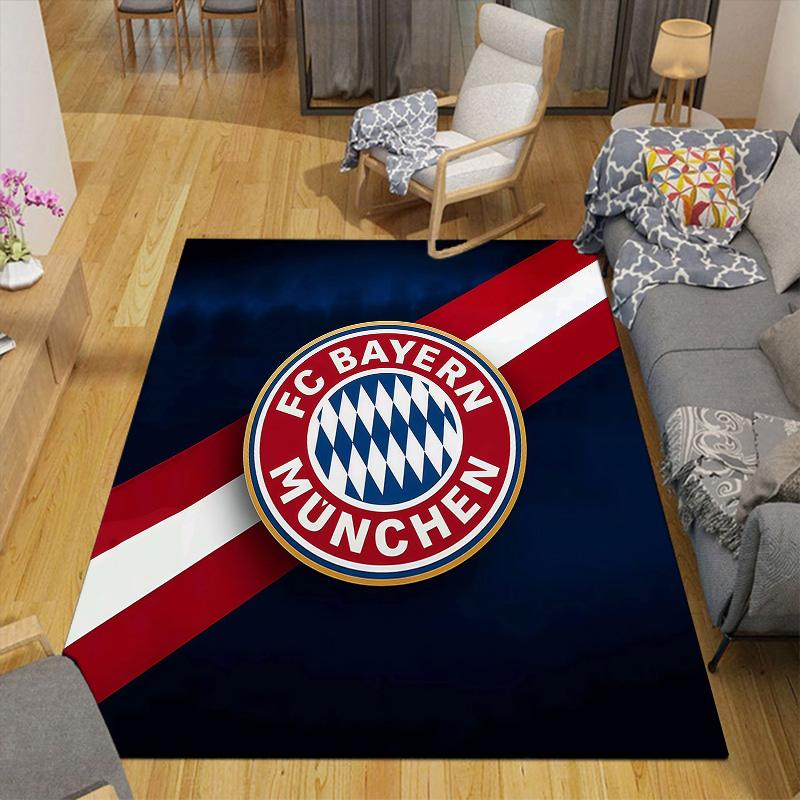 Millwall Football Club Flannel Pattern Square Carpet,Area Rug,Carpet Rug for Living Room Bedroom Sofa Playroom Decor,Non-slip Floor Mat