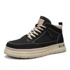 Autumn new men's boots retro shoes Martin boots platform sneakers casual board shoes
