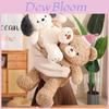 Teddy Bear Plush Toy With Soft Short Pile For Kids Birthday Gift And Collectible Decor