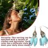 Flower S Earrings Easy Matching Exquisite Multicolor Personality Portable Comfortable Ear Pendants for Women Jewelry