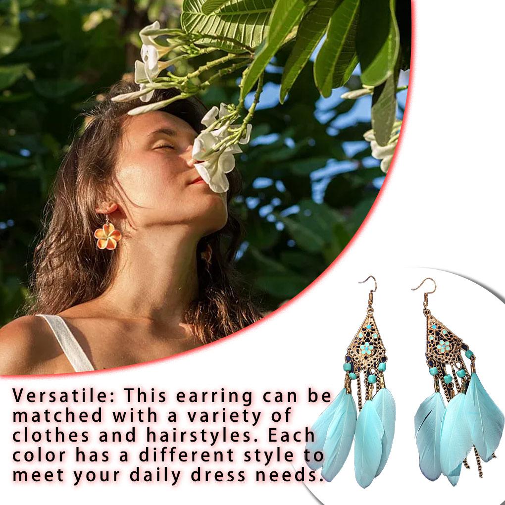 Flower S Earrings Easy Matching Exquisite Multicolor Personality Portable Comfortable Ear Pendants for Women Jewelry
