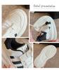 2025 Kids' Plus Velvet Non-Slip White Sports Shoes for Boys and Girls