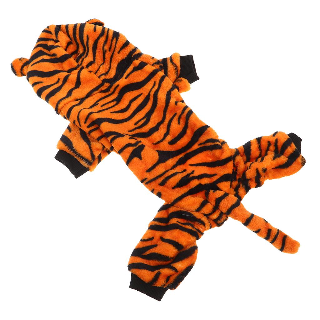 Pet Hoodie Winter Dog Autumn Clothes Warm Puppy Halloween Christmas New Year Dog Lover Cat Owner Christmas Dog Clothes Tiger