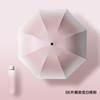 Gradual change sun umbrella high value automatic umbrella men and women weather and rain sun umbrella sunscreen UV umbrella