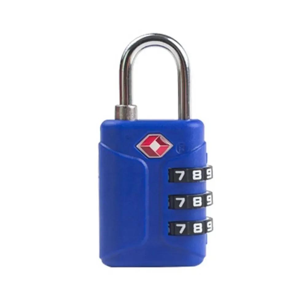 TSA Customs Padlock Travel Suitcase Luggage Backpack 3/4 Digit Combination Lock Portable Anti-theft Cabinet Locker Security Tool